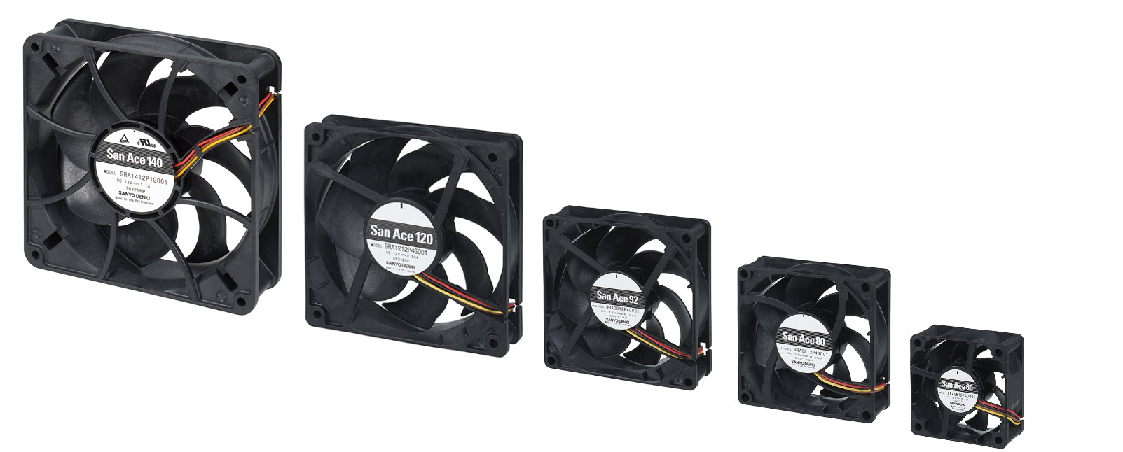 Latest low noise, energy efficient cooling fans offer extended life time