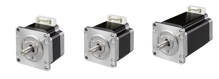 Next generation 56mm stepper motors provide 40% higher torque and 3% higher efficiency